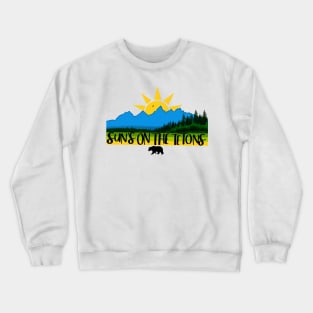 Tetons Crewneck Sweatshirt